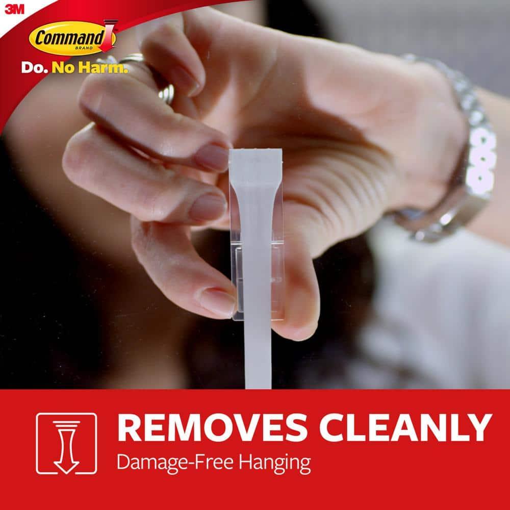 Command Large Utility Hook, White, Damage Free Decorating, 1 Hook and 2 Command Strips