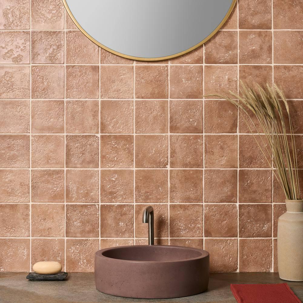 Vario 5.11 In. X 5.11 In. Textured Ceramic Wall Tile (6.09 Sq. Ft. / Case)