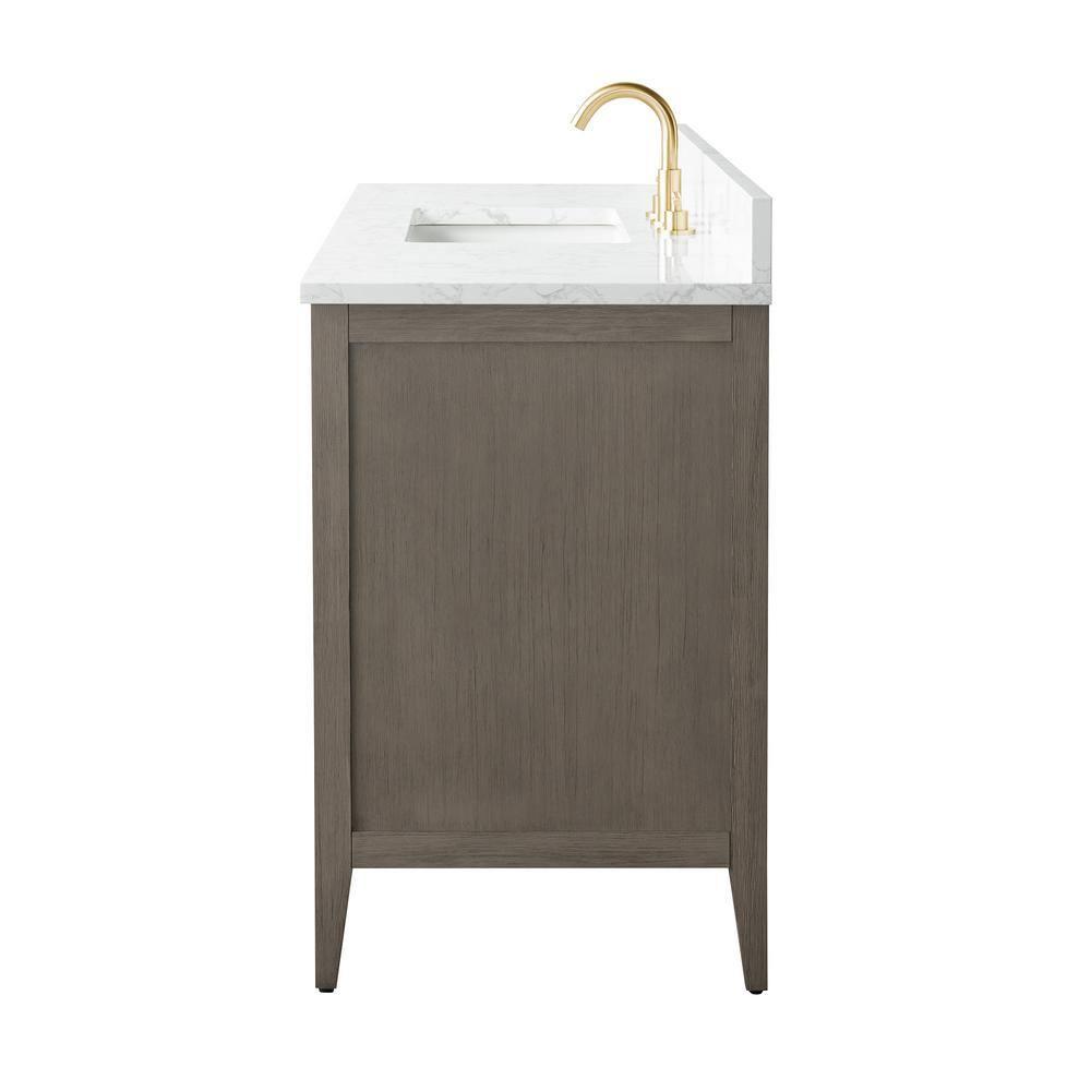 48'' Single Bathroom Vanity with Engineered Marble Top