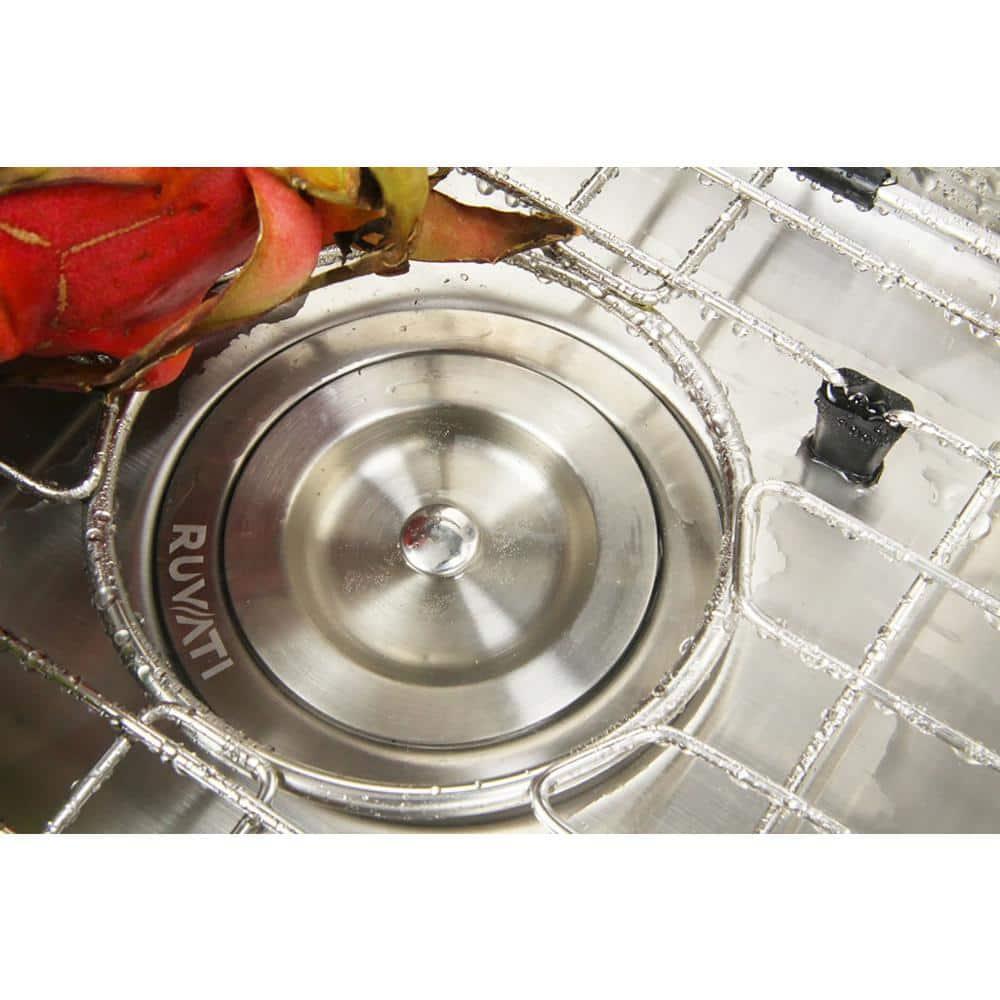 Nesta 32'' L Undermount Single Bowl Stainless Steel Kitchen Sink