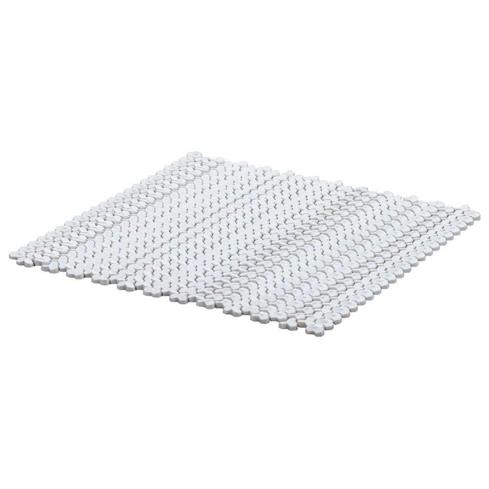 Blaze Echo 1.25" x 0.12" Plastic Grid Wall Tile