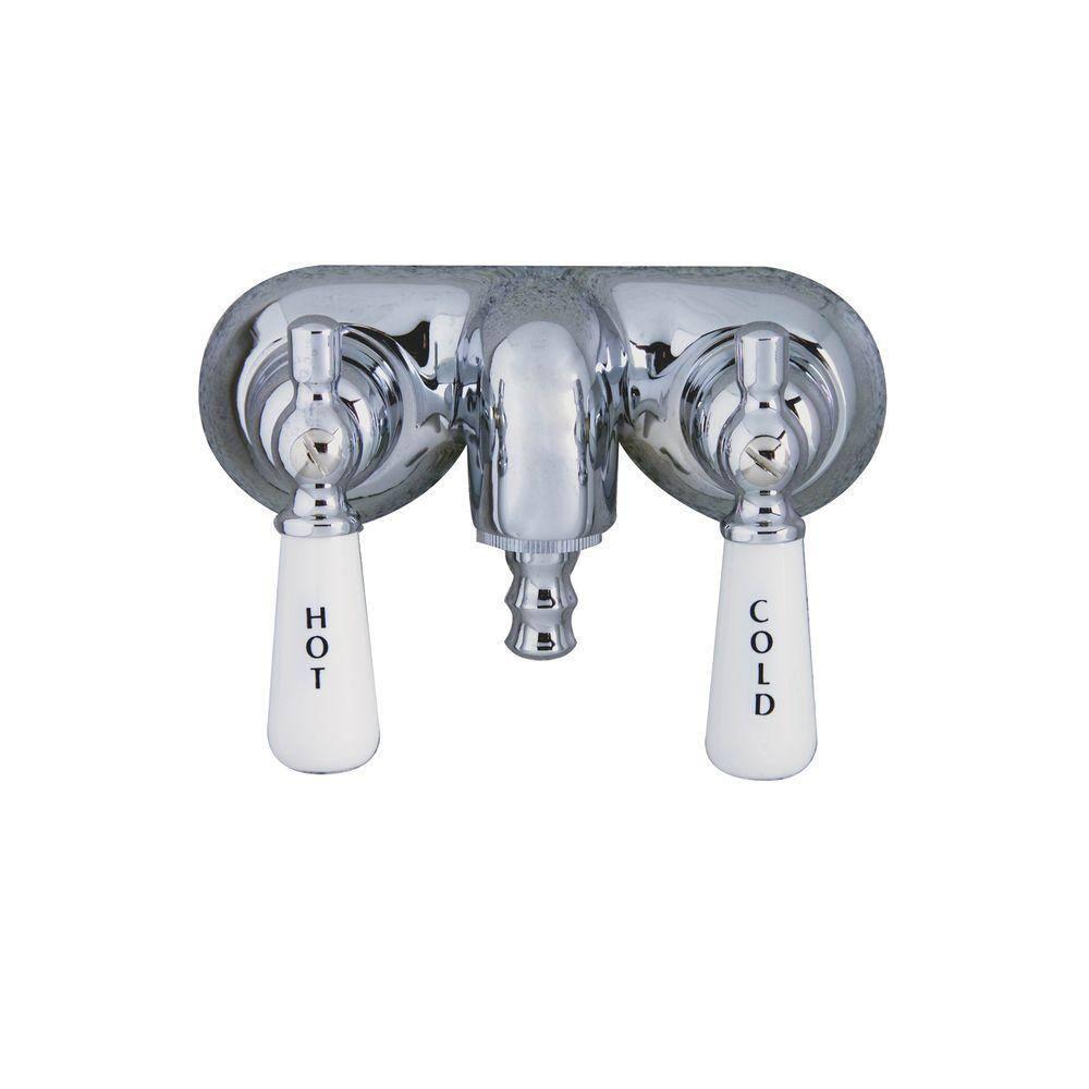 Barclay 60'' x 30'' Freestanding Soaking Acrylic Bathtub with Faucet TKADTR60-WCP8