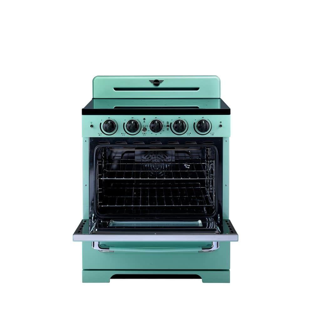Unique 30' Classic Retro Induction Range, Summer