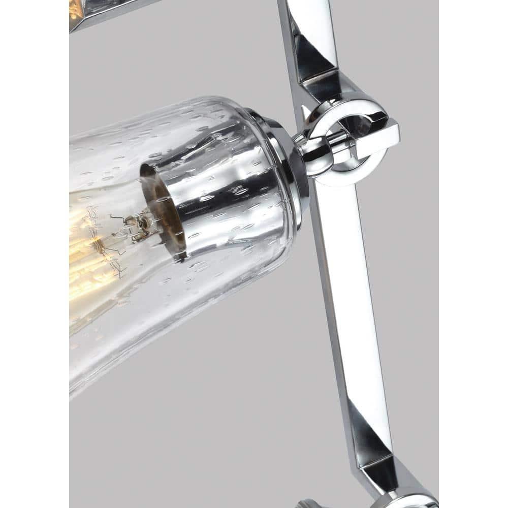 Generation Lighting Monterro 30 1/4" Wide 4-Light Chrome Bath Light