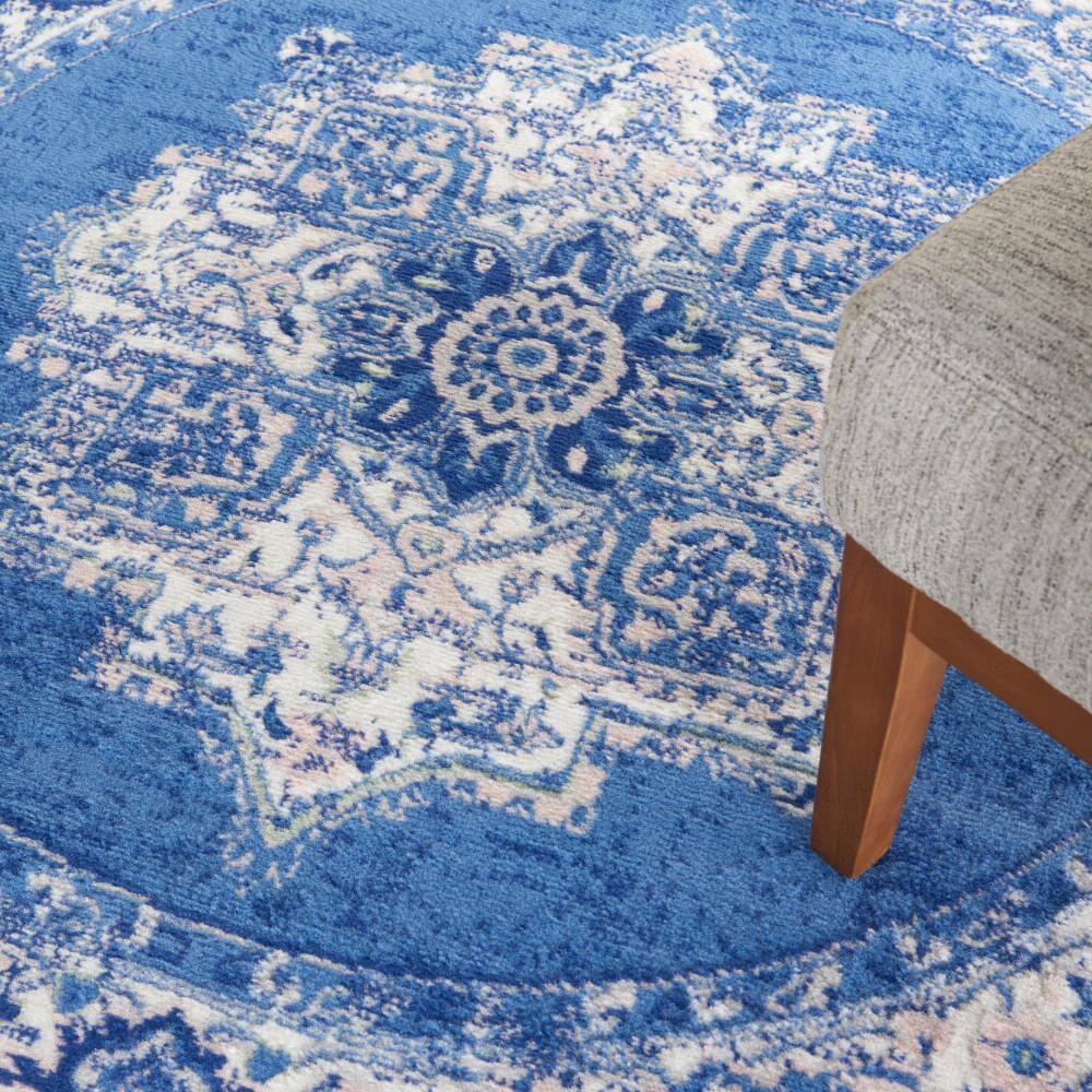 Nourison Whimsicle WHS03 Indoor only Area Rug - Navy 2' x 3'
