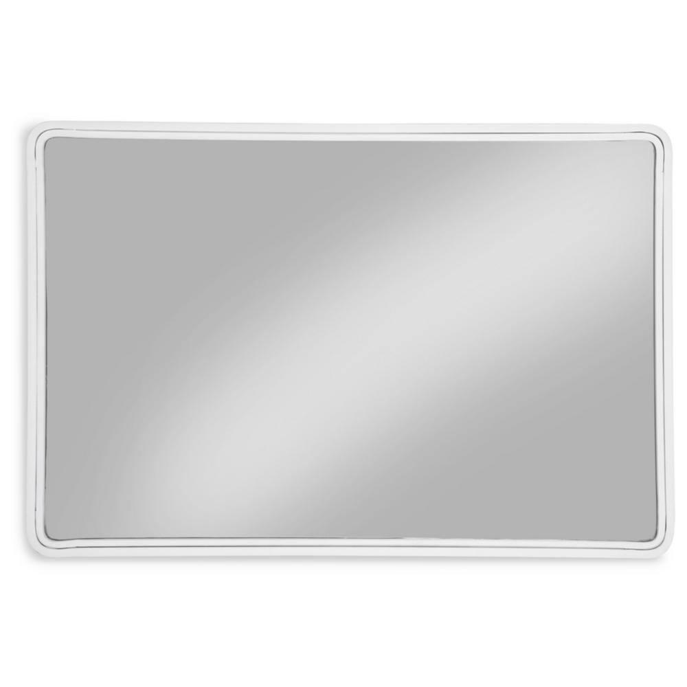 Signature Design by Ashley Contemporary Brocky Accent Mirror  White