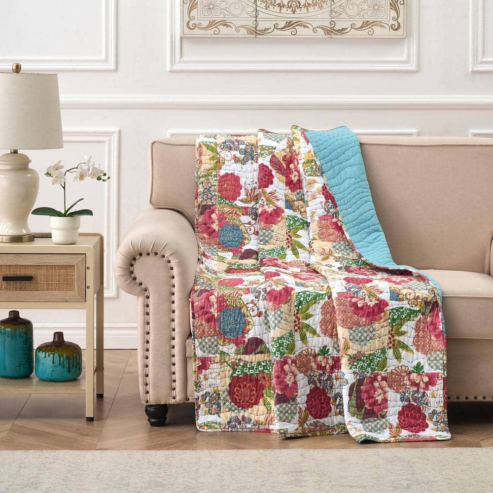 Greenland Home Fashions Jewel GL-2407ATHR Throw Accessory, 50x60 Inch