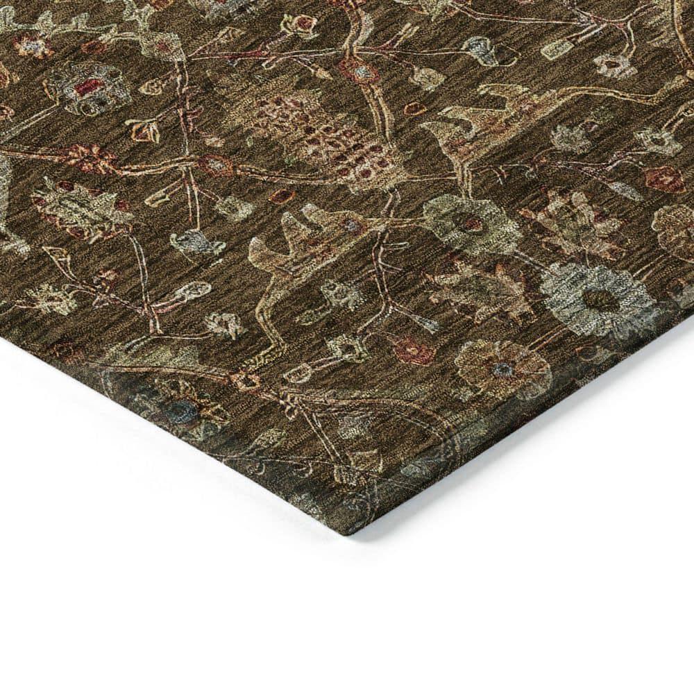 Addison Rugs Chantille ACN1130 Chocolate 3' x 5' Indoor Outdoor Area Rug, Easy Clean, Machine Washable, Non Shedding, Bedroom, Entry, Living Room, Dining Room, Kitchen, Patio Rug