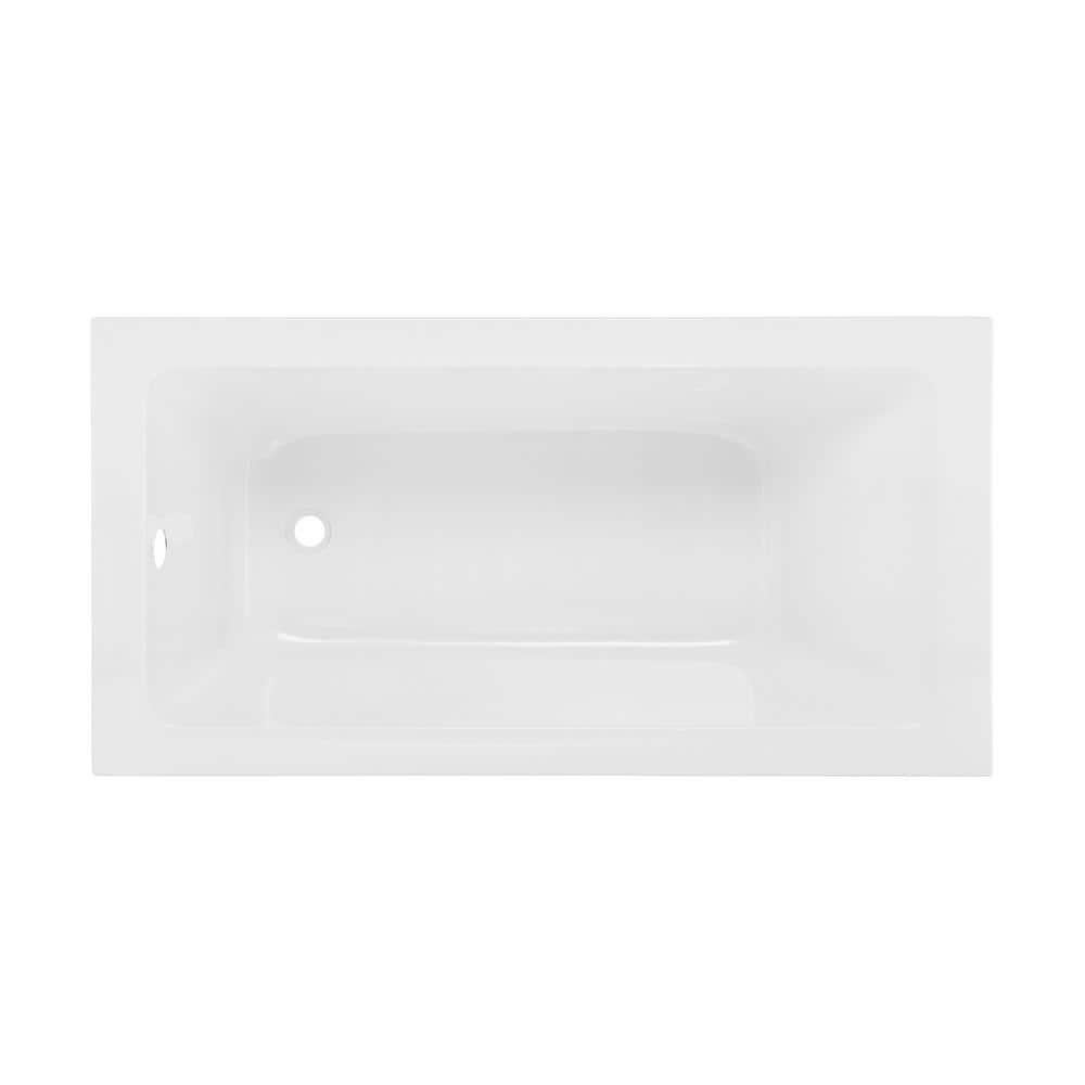 Voltaire 48" X 30" Reversible Drain Drop-In Bathtub