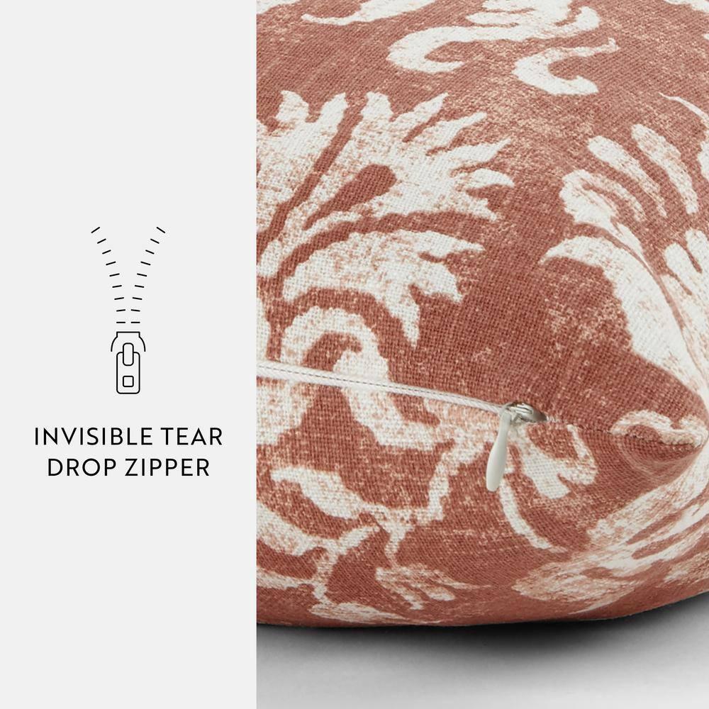 Cotton Throw Square Pillow Cover & Insert
