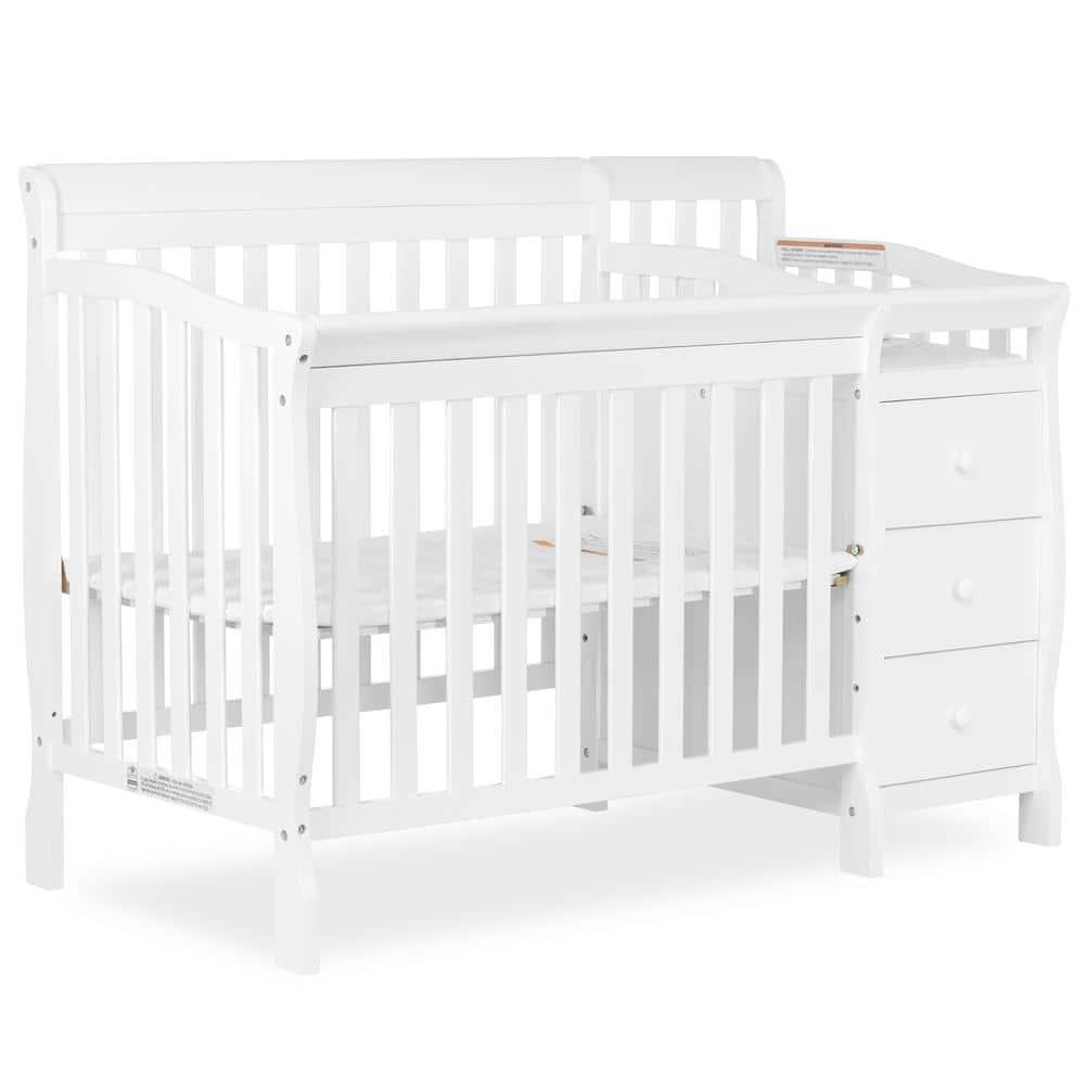 Dream On Me Jayden 4-in-1 Mini Convertible Crib and Changer