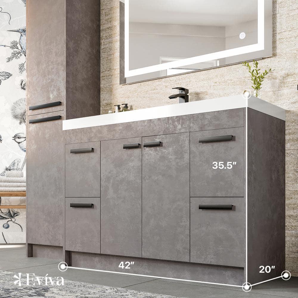 Wade Logan® Wauconda 42" Single Bathroom Vanity Set