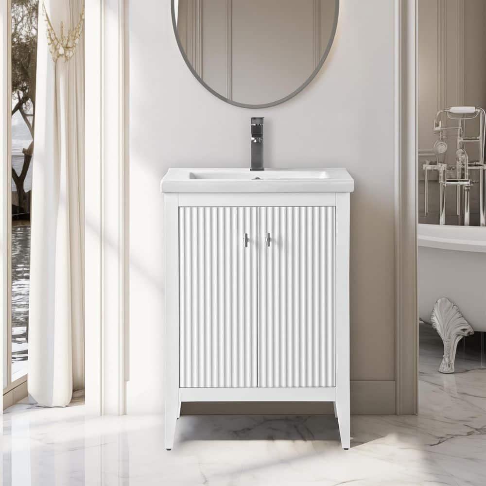 24" Single Bathroom Vanity Set