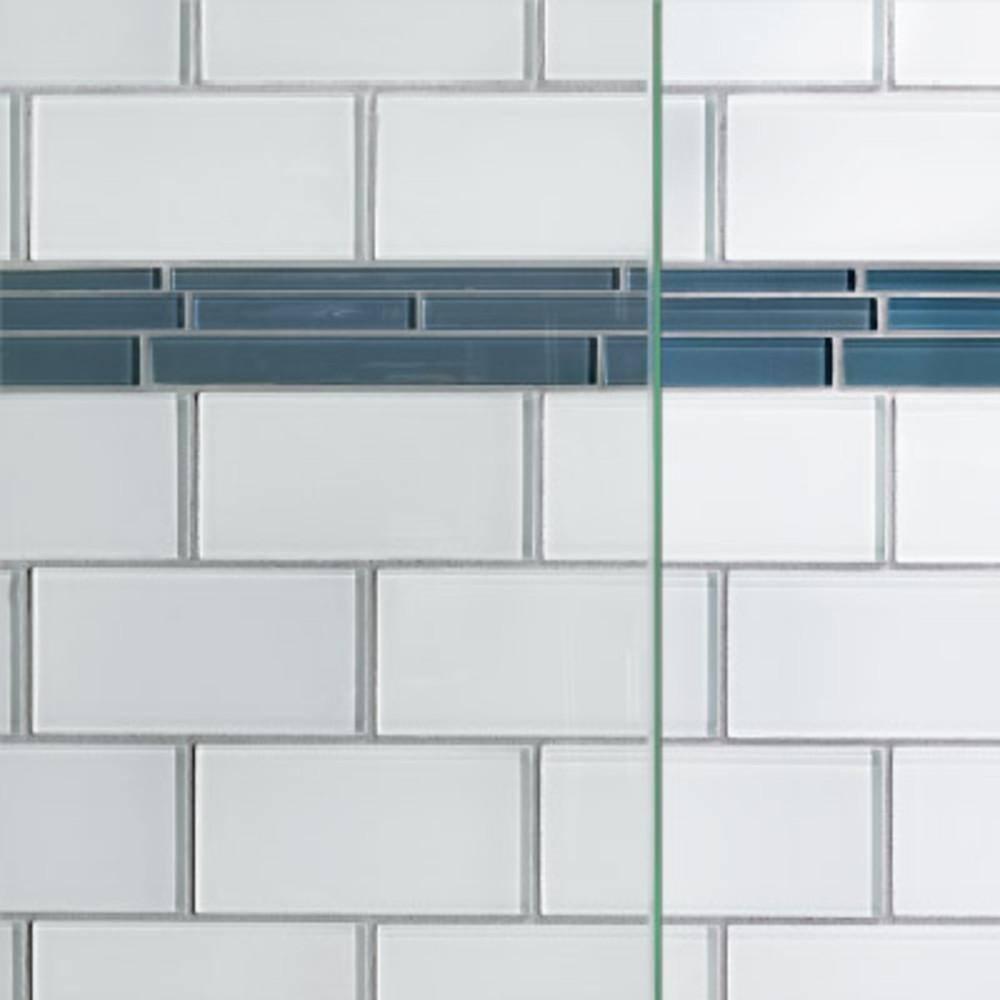 Coppia 26" x 72" Hinged Framed Shower Door