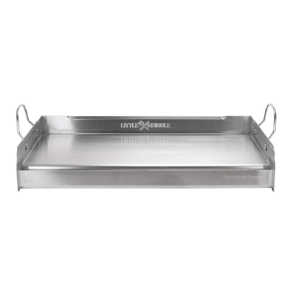 Little Griddle GQ230 25" X 16" Professional Series Full Size Stainless Steel BBQ Griddle