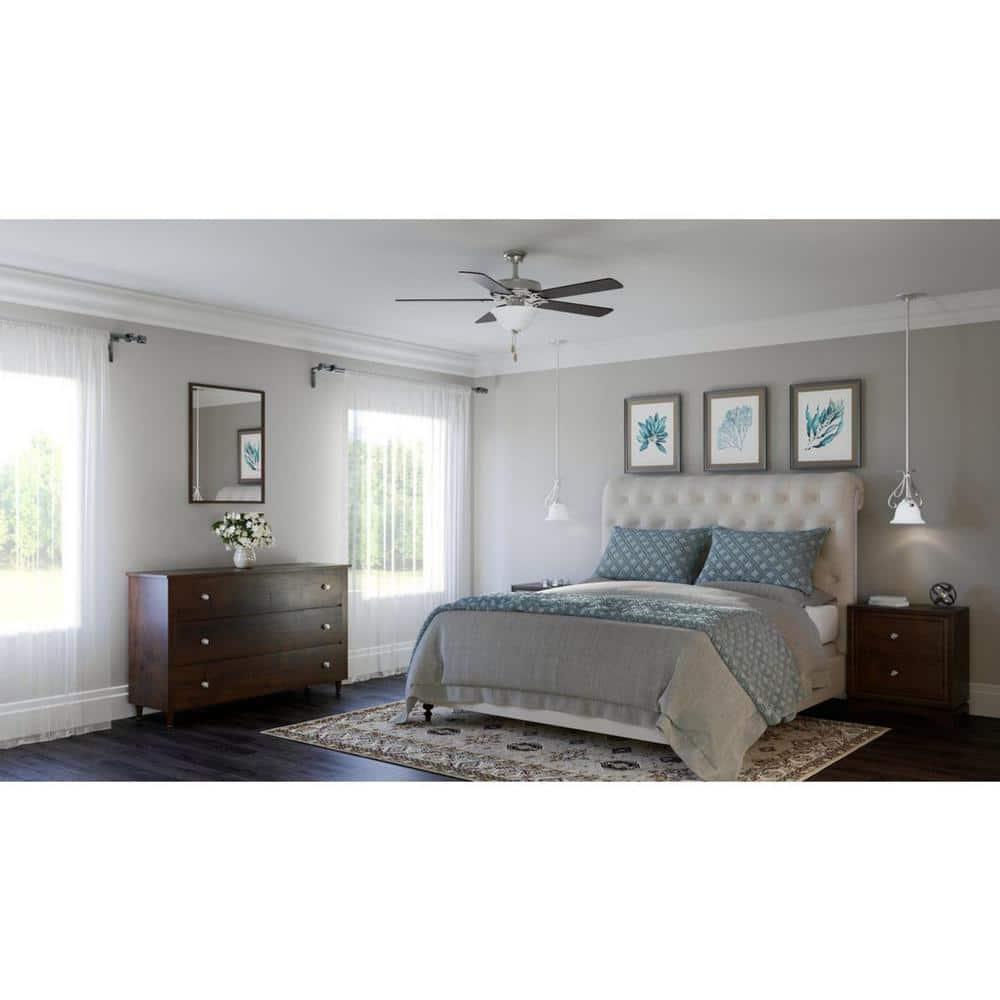 Progress Lighting - 52``Ceiling Fan - Ceiling Fans - Builder Fan - Wide -