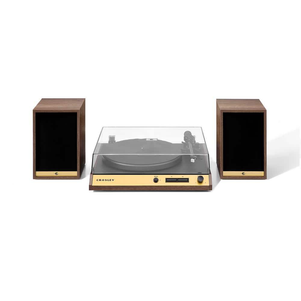 2 - Speed Turntable Decorative Record Player with Bluetooth