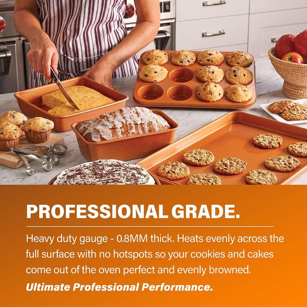 Gotham Steel 15 Pc Nonstick Pots and Pans Set, Ceramic Cookware Set, Kitchen Cookware set with Bakeware, Non Stick Cookware Set, Oven/Dishwasher Safe