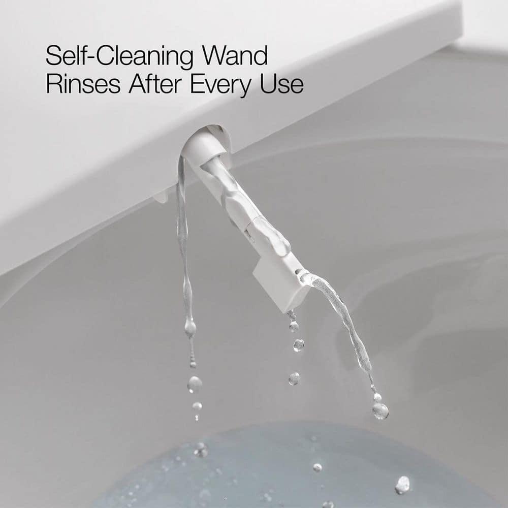 Purewash E725 Elongated Bidet Toilet Seat With Remote Control