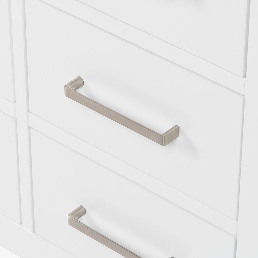 Cambridge 54'' Single Bathroom Vanity with Carrara Marble Top