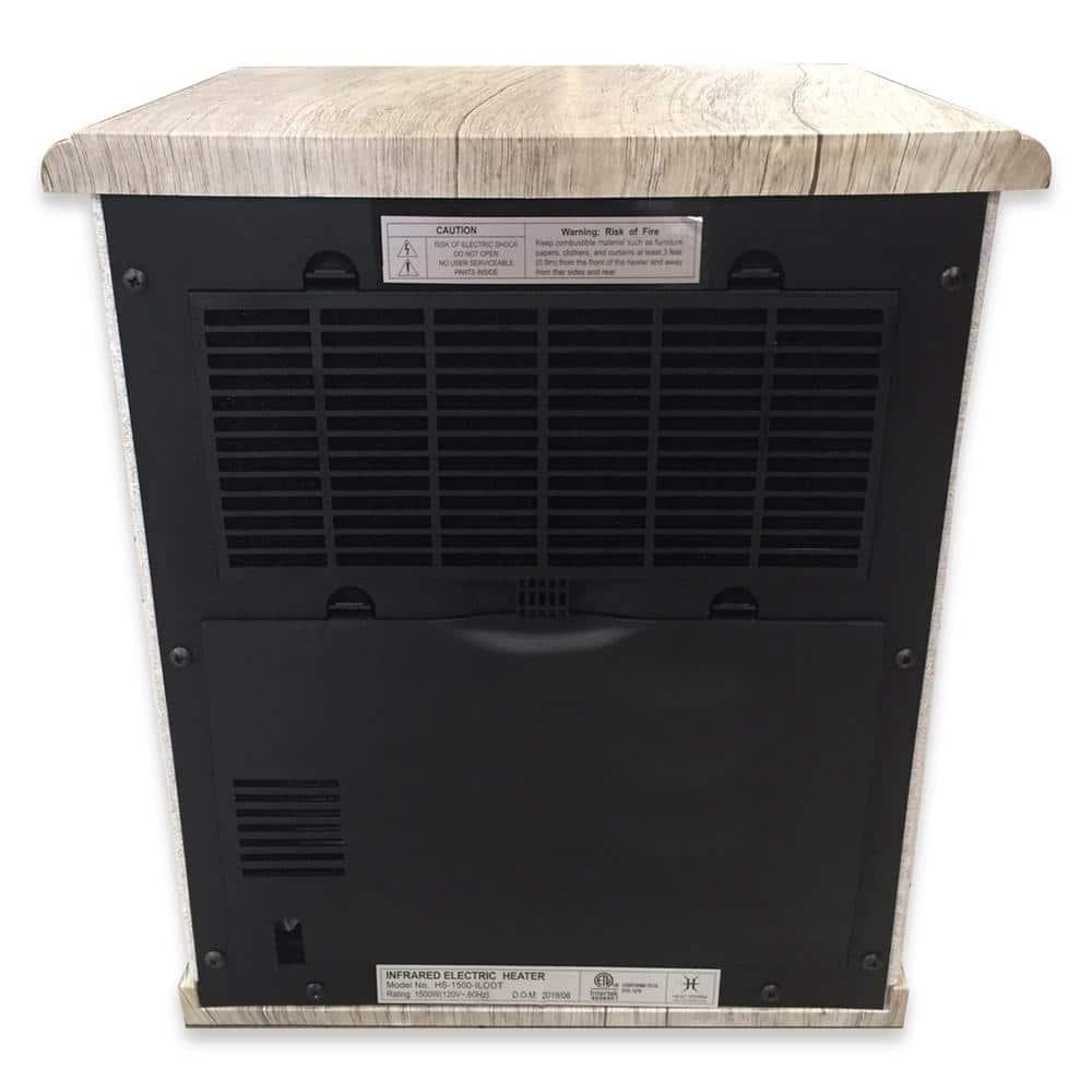 Heat Storm Heat Storm 1500 Watt 5200 BTU Electric High Efficiency Cabinet Space Heater with Adjustable Thermostat , Remote Included and with Digital Display