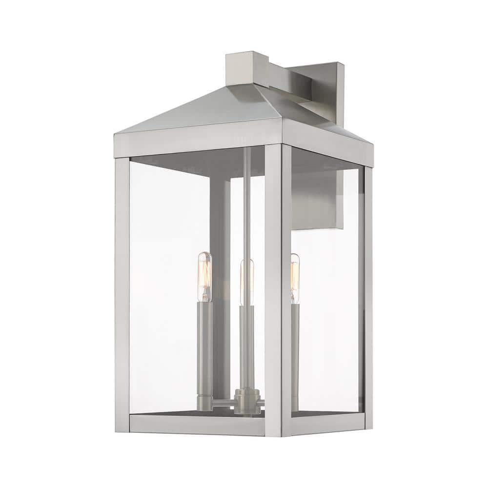 Livex Lighting Nyack 3 Light Outdoor Wall Lantern