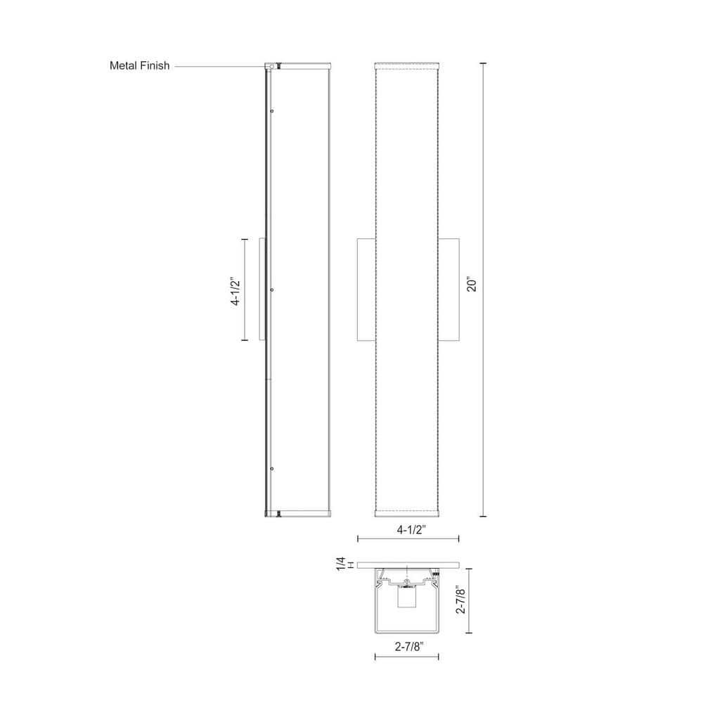 Kuzco Lighting Jane Dimmable LED Bath Bar