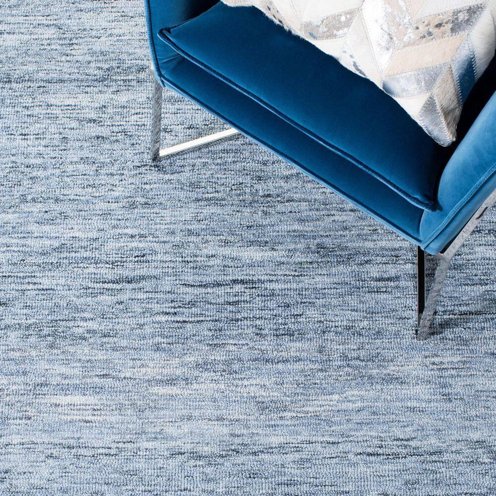 SAFAVIEH Metro Jaymes Distressed Runner Rug, Blue, 2'3" x 8'
