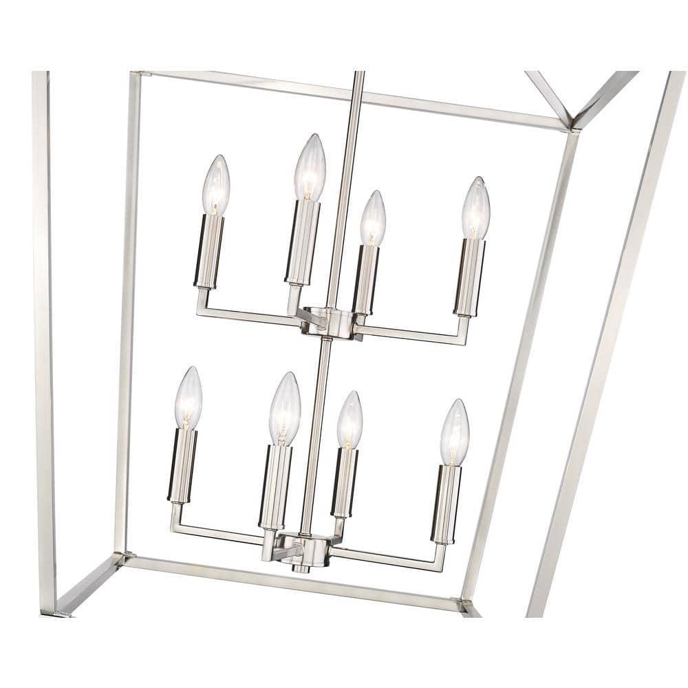Millennium Lighting 8 - Light Pendant in  Satin Nickel
