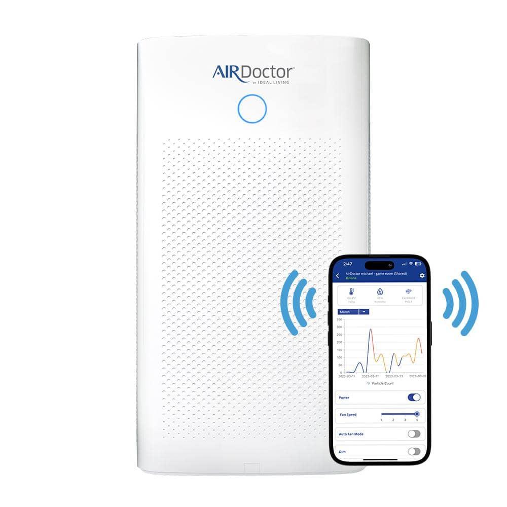 AIRDOCTOR AD5500i Smart Purifier for Extra Large Spaces UltraHEPA Carbon & VOC Filters