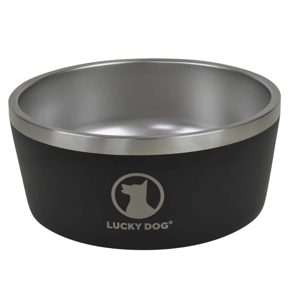 Lucky Dog Lucky Dog INDULGE 8 Double Wall Stainless Steel Dog Bowl