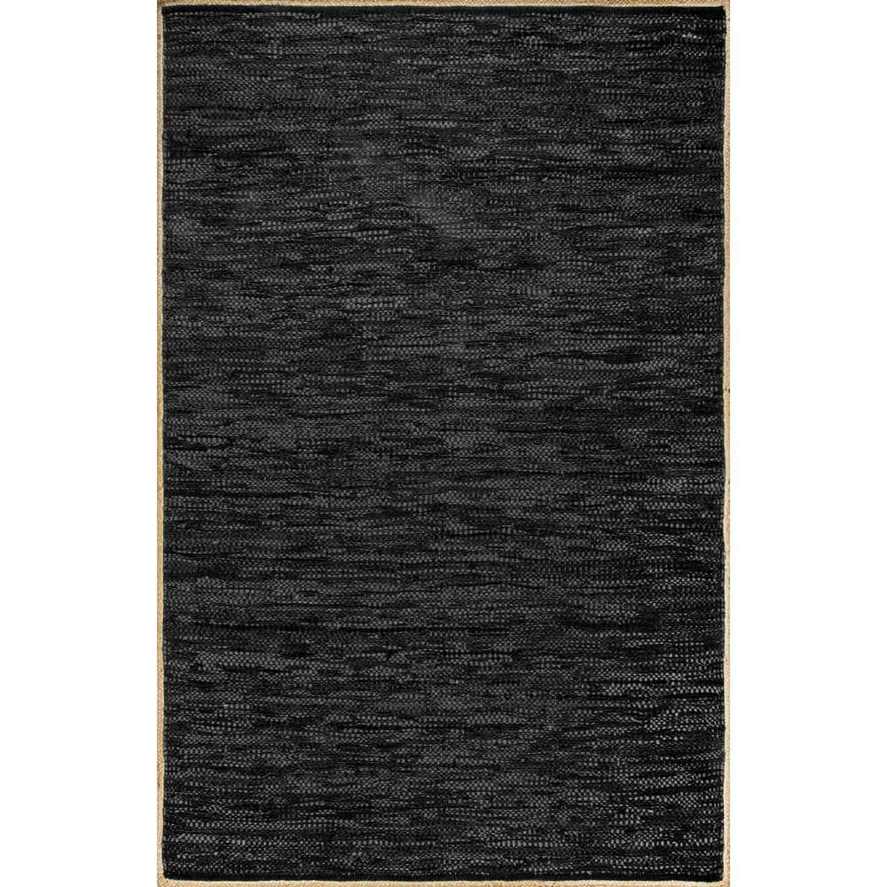 Nuloom Sabby Hand Woven Leather Flatweave Indoor Area Rug 8x10