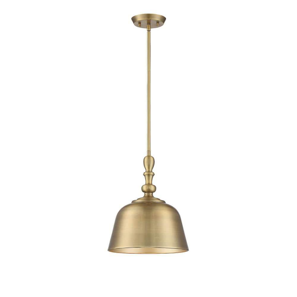 Savoy House Berg 1 - Light Pendant in  Warm Brass