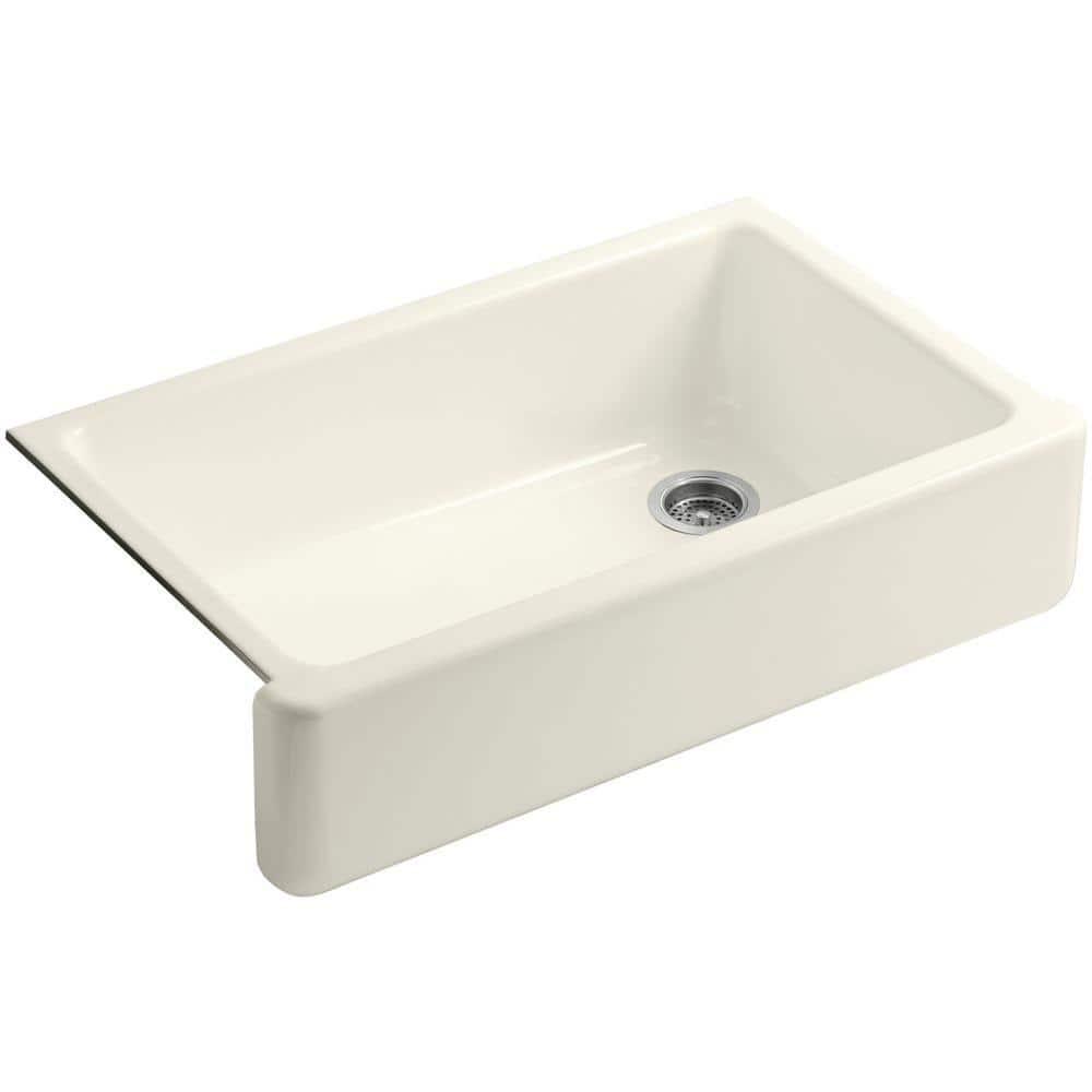 Whitehaven® Self-Trimming 36" L x 22" W Farmhouse Kitchen Sink