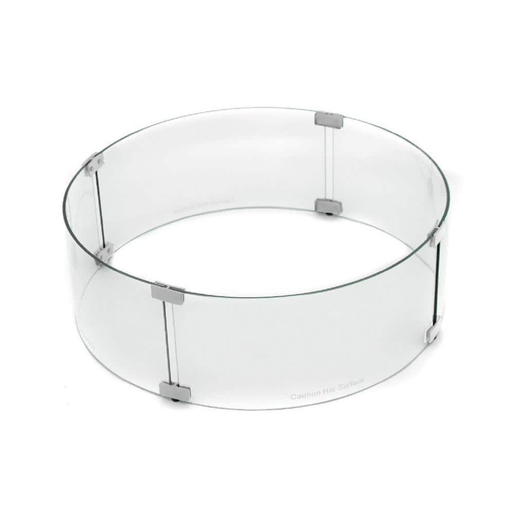 AZ Patio Heaters 22'' Round Glass Fire Pit Accessory