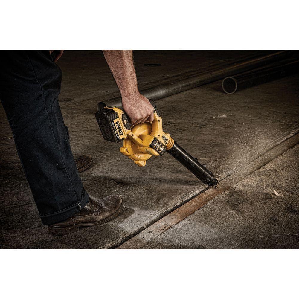 DEWALT 20V Yellow and Black Cordless Handheld Blower