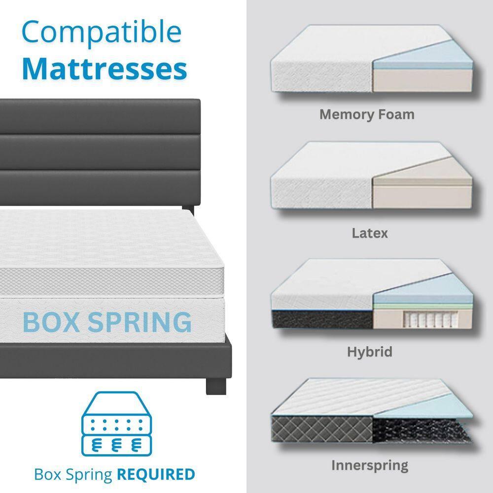 Boyd Sleep NPBL934EK Nola Upholstered Platform Bed