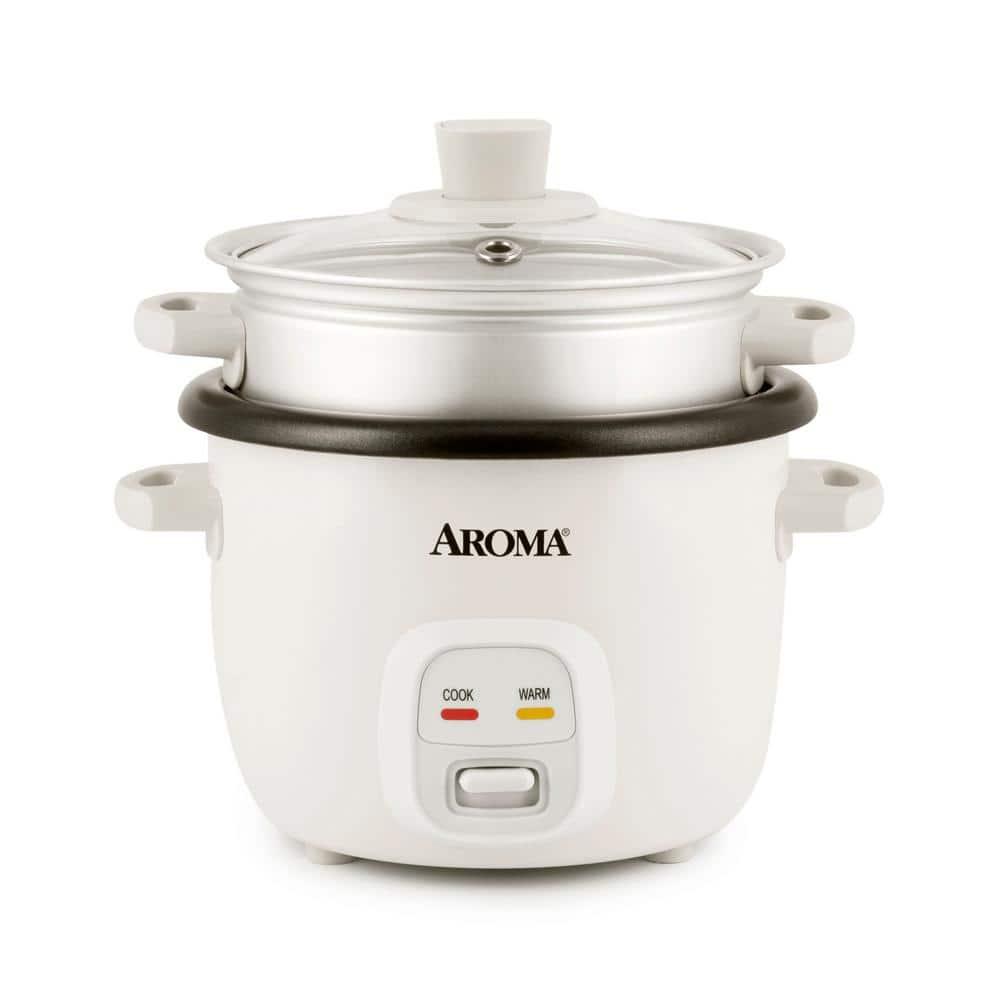 Aroma AROMA Mini Rice Cooker, 2-Cup (Uncooked) / 4-Cup (Cooked), 1.5 Qt