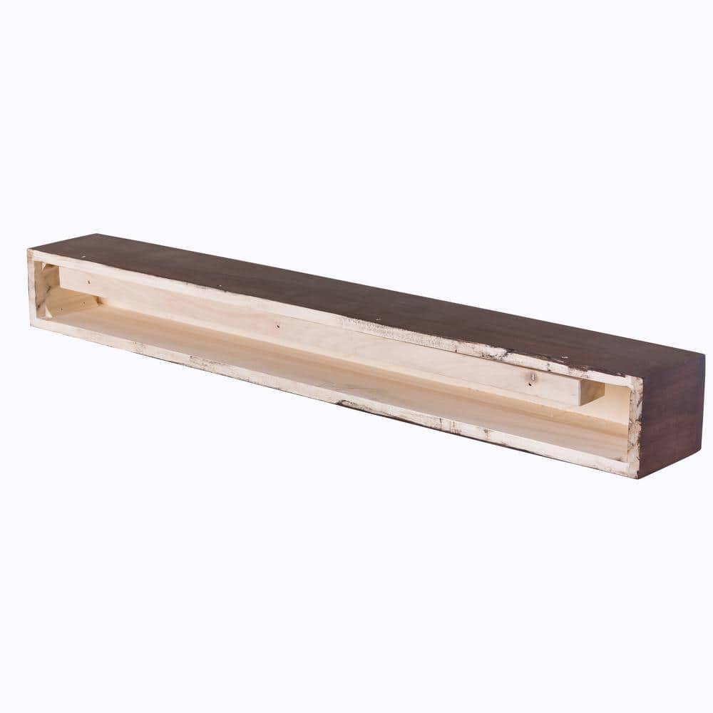Dogberry Collections Modern Farmhouse Fireplace Shelf Mantel