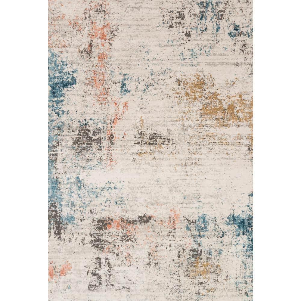 Loloi II Alchemy Abstract Ivory / Multi Area Rug