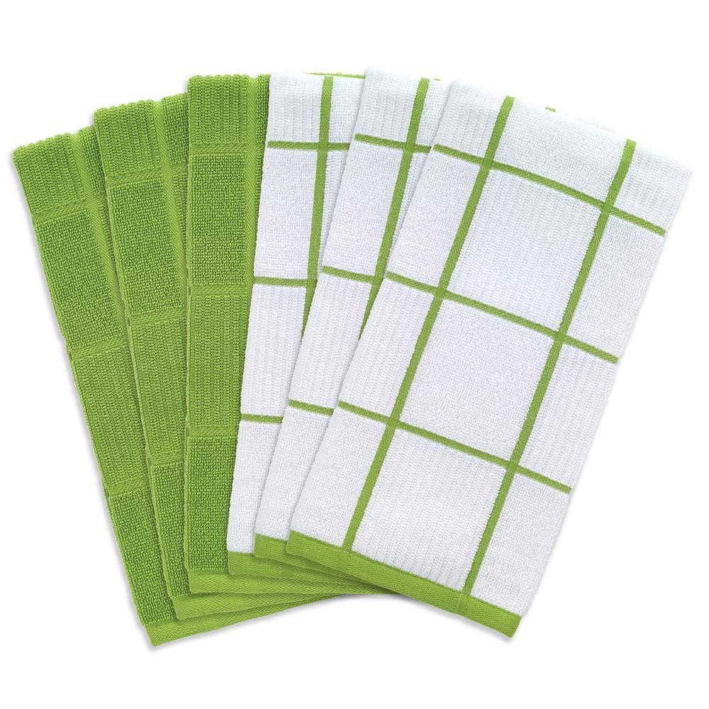 T-fal Solid and Check Dish Cloth