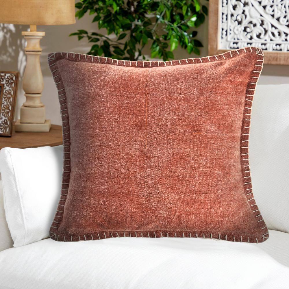 Rajani Home Madisons Cotton Throw Pillow