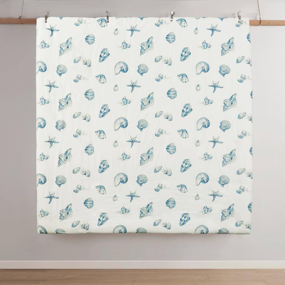 Beach House Coastal Cotton Reversible Duvet Cover Set