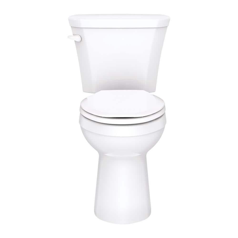 Gerber Gws31518 Viper 1.28 Gpf Two Piece Elongated Chair Height Toilet - White