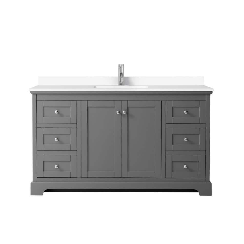 Avery 60'' Single Bathroom Vanity with Top