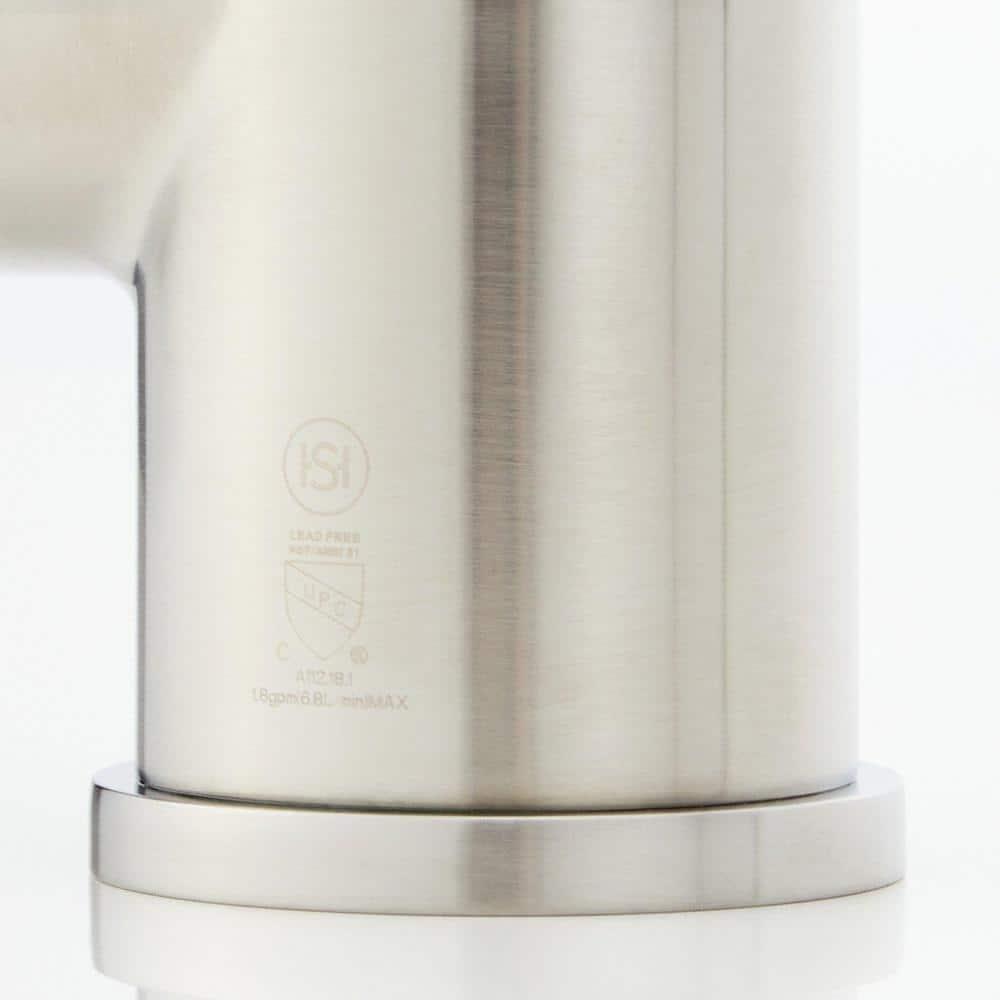 Ridgeway Single Hole Pull Down Touchless Kitchen Faucet with Deck Plate