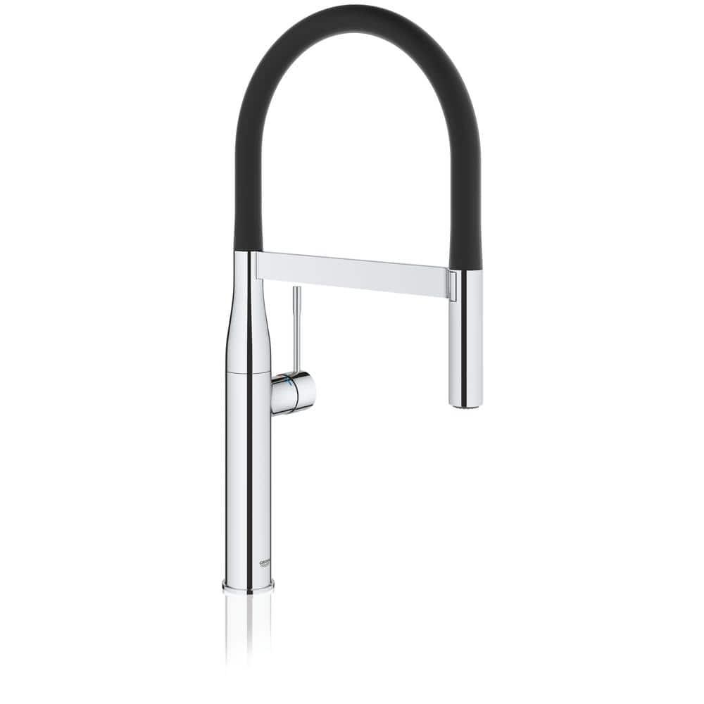 Essence New Single Handle Kitchen Faucet with SilkMove® and with Accessories