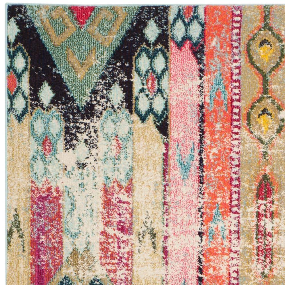 Monaco MNC222 Power Loomed Indoor Area Rug - Multi - 8'x10' - Safavieh