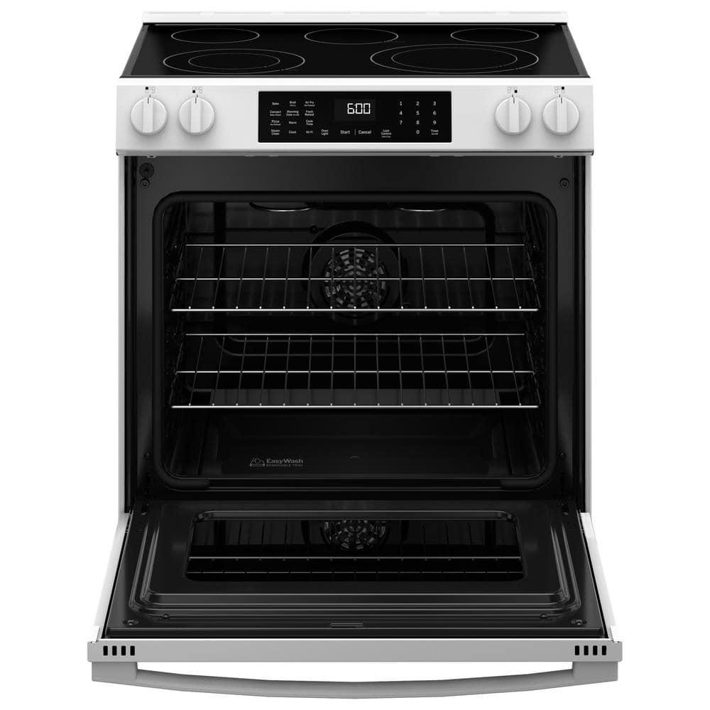 GE 30" Slide-In Electric Convection Range
