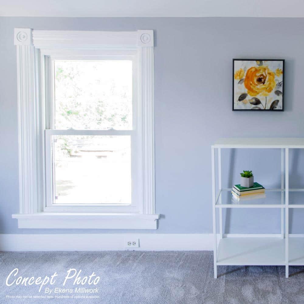 Ekena Millwork Standard Foster Plinth Block with Square Edge & Reviews | Wayfair